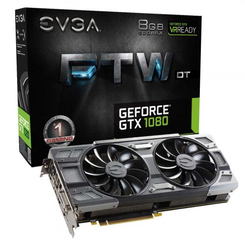 EVGA GeForce GTX 1080 FTW DT Gaming, 8GB GDDR5X, ACX 3.0 & RGB LED Graphics Card