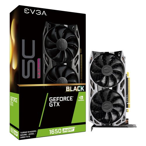 EVGA GeForce GTX 1650 SUPER SC ULTRA BLACK GAMING Graphics Card