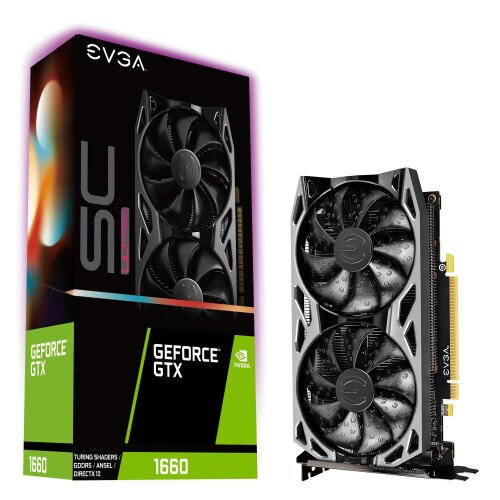 EVGA GeForce GTX 1660 SC ULTRA GAMING Graphics Card