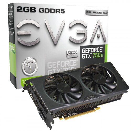 EVGA GeForce GTX 750 Ti w/ EVGA ACX Cooling Graphics Card