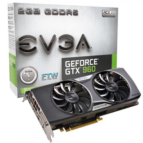 EVGA GeForce GTX 960 FTW GAMING ACX 2.0+ Graphics Card
