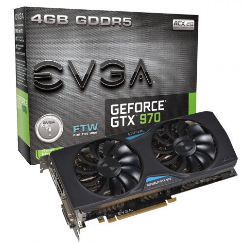 EVGA GeForce GTX 970 FTW GAMING ACX 2.0 Graphics Card