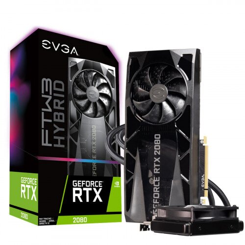 EVGA GeForce RTX 2080 FTW3 Ultra Hybird Gaming Graphics Card