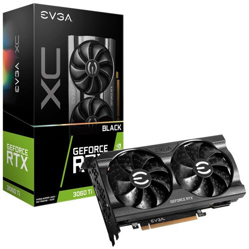 EVGA GeForce RTX 3060 Ti XC BLACK GAMING Graphics Card
