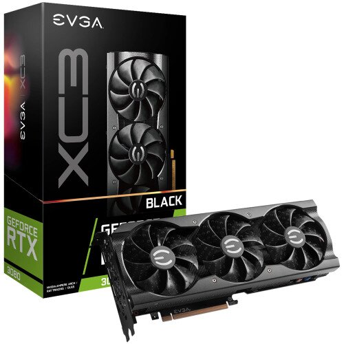 EVGA GeForce RTX 3080 XC3 BLACK GAMING Graphics Card