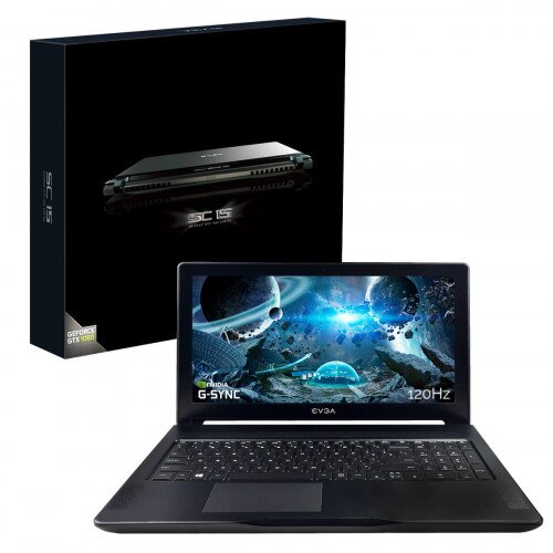 EVGA SC15 1060 with NVIDIA G-SYNC, 15.6" 120Hz Gaming Laptop