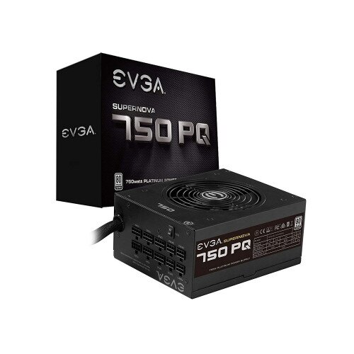 EVGA SuperNOVA 750 PQ 80 Plus PLATINUM Semi Modular ECO Mode Power Supply - 750W