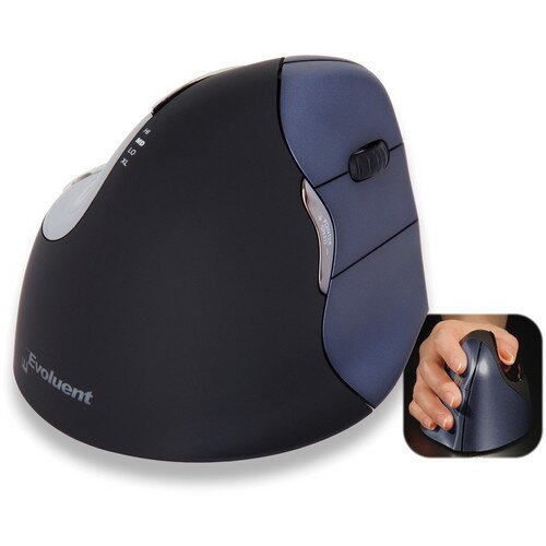 Evoluent VerticalMouse 4 Wireless Right Hand Mouse