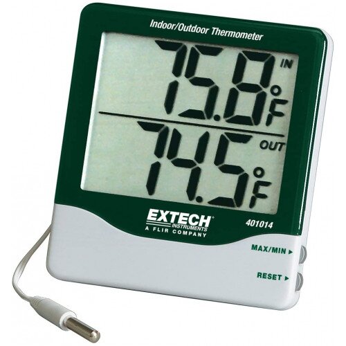 Extech 401014 Big Digit Indoor/Outdoor Thermometer