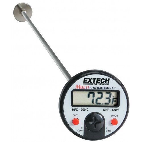 Extech Flat Surface Stem Dial Thermometer
