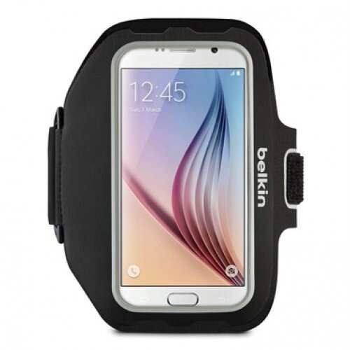 Belkin Sport-Fit Plus Armband for Galaxy S5/S6/S7 - Blacktop