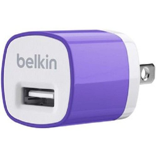 Belkin MIXIT Home Charger for iPhone 6, iPhone 6 Plus, iPhone 5/5s (5 Watt/1 Amp) - Purple