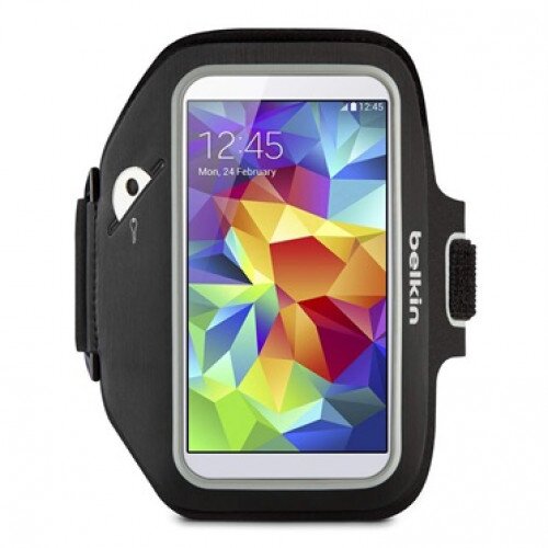 Belkin Sport-Fit Plus Galaxy S5 Armband - Black