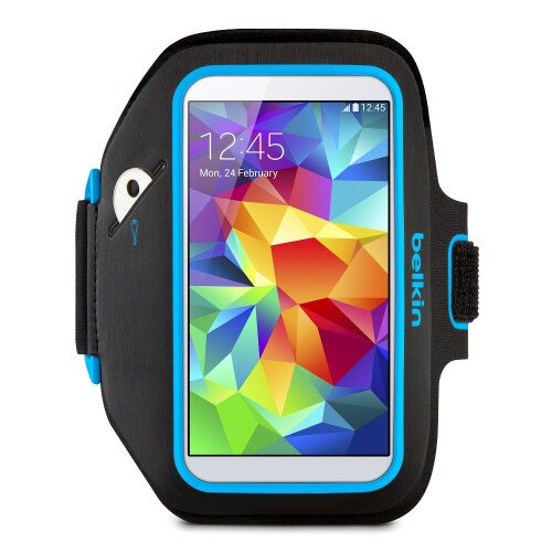 Belkin Sport-Fit Plus Galaxy S5 Armband - Topaz