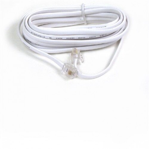 Belkin Phone Line Cord - White - 50ft
