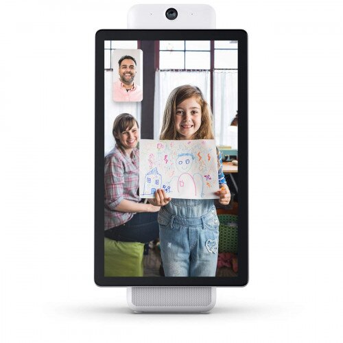 Meta Portal+ Smart Video Chat Camera - White