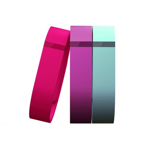 Fitbit Flex Band 3-Pack - Pink, Violet, Teal - Large