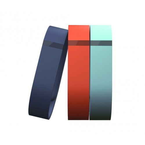 Fitbit Flex Band 3-Pack - Navy, Tangerine, Teal - Small