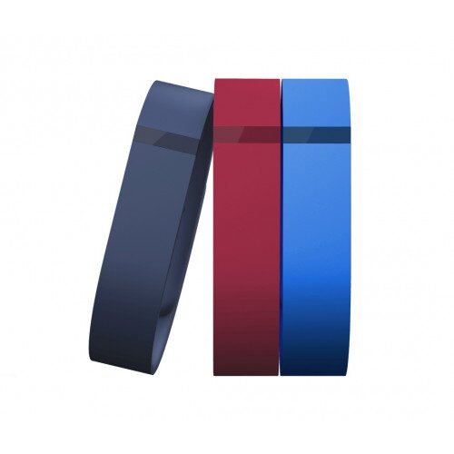Fitbit Flex Band 3-Pack - Navy, Red, Blue - Small
