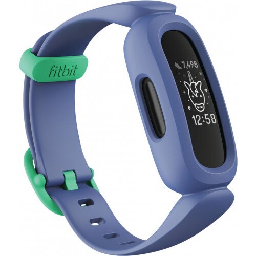 Fitbit Ace 3 Activity Tracker For Kids - Cosmic Blue / Astro Green