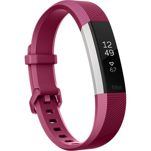 Fitbit Alta HR Fitness Wristband - Fuchsia - Small