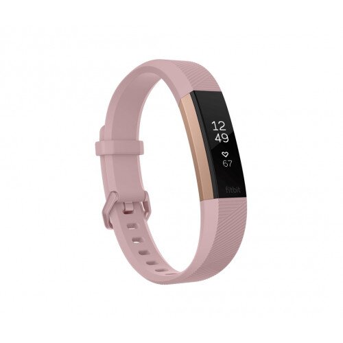 Fitbit Alta HR Fitness Wristband - Special Edition - Soft Pink / Rose Gold - Large