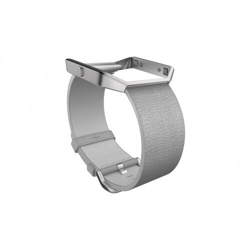 Fitbit Blaze Leather Band + Frame - Mist Gray - Regular - Small