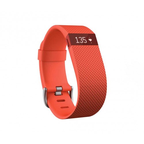 Fitbit Charge HR Heart Rate and Activity Tracker + Sleep Wristband - Tangerine - Small