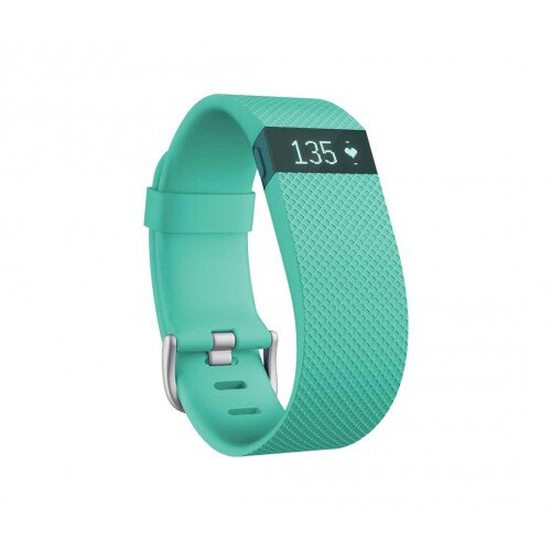Fitbit Charge HR Heart Rate and Activity Tracker + Sleep Wristband - Teal - XL