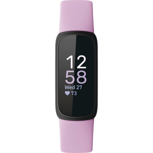 Fitbit Inspire 3 Health and Fitness Tracker - Lilac Bliss / Black
