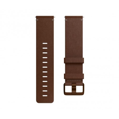 Fitbit Versa 2, Versa & Versa Lite Horween Leather Band - Cognac - Large