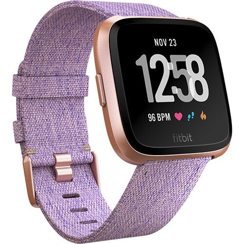 Fitbit Versa Smart Watch - Special Edition - Lavender Woven