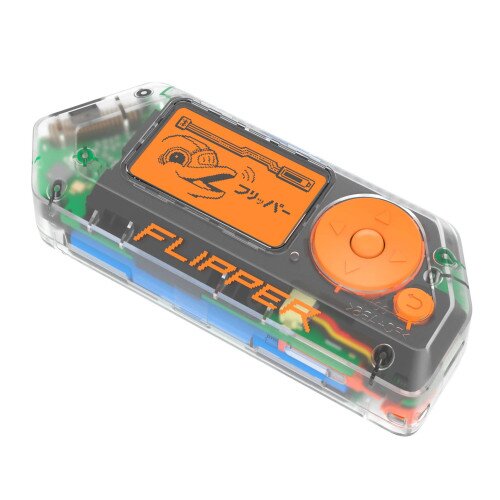 Flipper Zero Transparent Portable Multi Tool Device for Pen Testers