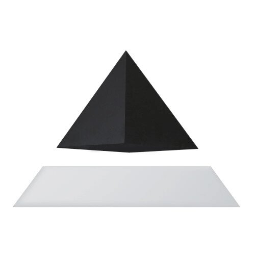 Flyte Py Levitating Pyramid - Black - White