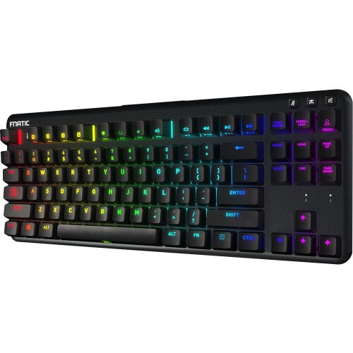 Fnatic Mini Streak RGB Tenkeyless Gaming Keyboard - Cherry MX Brown Switch