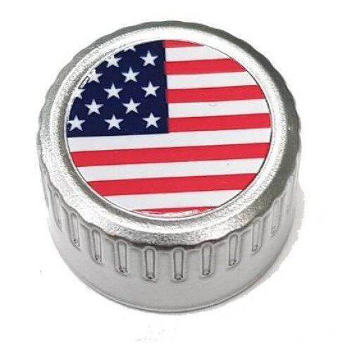 FOBO Sensor Cover Flag for Bike 2 - Silver