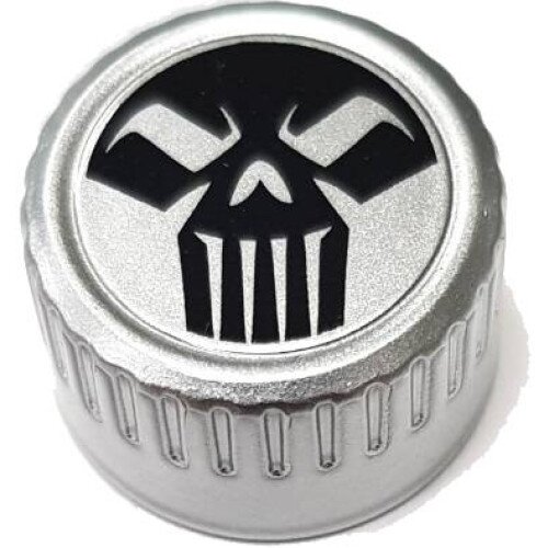 FOBO Sensor Cover Skull for Bike 2 - Silver