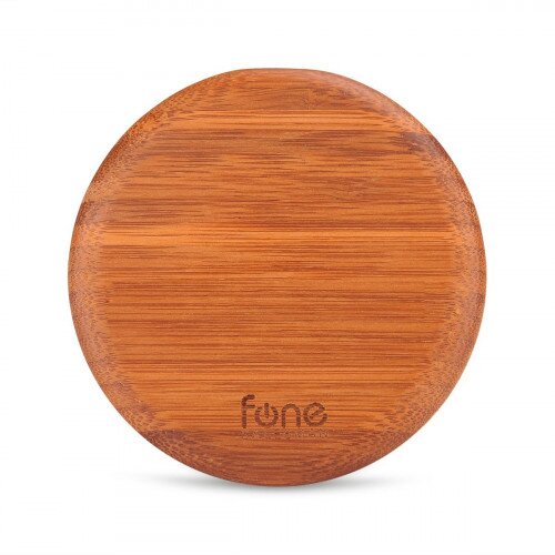 Fonesalesman WoodPuck: Bamboo Edition Wireless Charger - Espresso