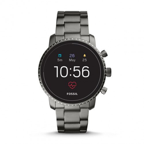 Fossil Gen 4 Explorist HR Smartwatch - Smoke Stainless Steel