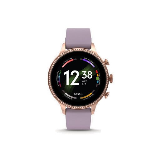 Fossil Gen 6 42mm Smartwatch - Purple Silicone