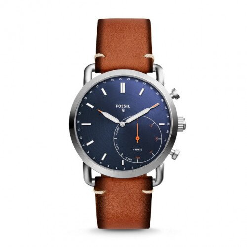 Fossil Hybrid Smartwatch - Commuter Luggage Leather