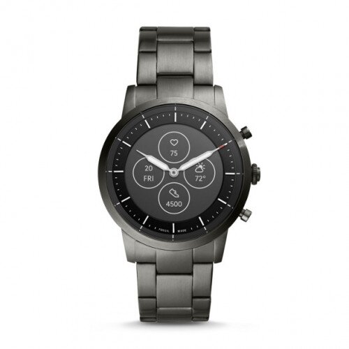 Fossil Hybrid Smartwatch HR Collider - Smoke Stainless Steel