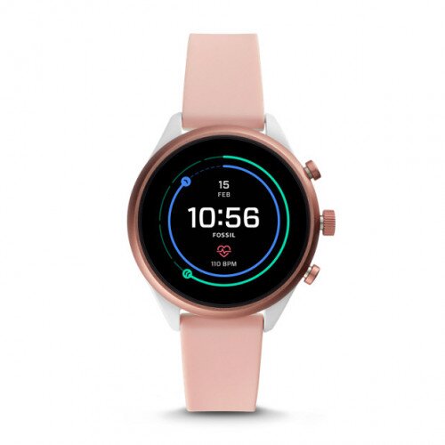 Fossil Sport Smartwatch - Blush Silicone - 41mm - 18mm