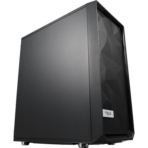 Fractal Design Meshify C Compact Mid-Tower Case - Left Side Panel (Black Solid)