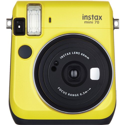 Fujifilm Instax mini 70 Instant Camera - Yellow