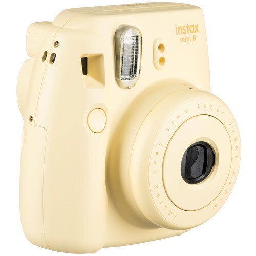Fujifilm Instax Mini 8 Instant Camera - Yellow