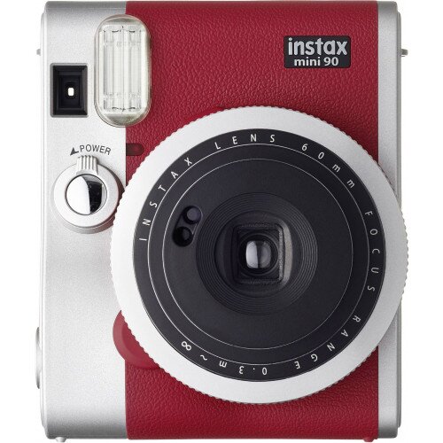 Fujifilm Instax Mini 90 Neo Classic Instant Camera - Red
