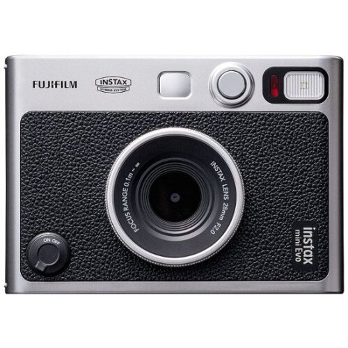 Fujifilm Instax Mini Evo Hybrid Instant Camera - Black