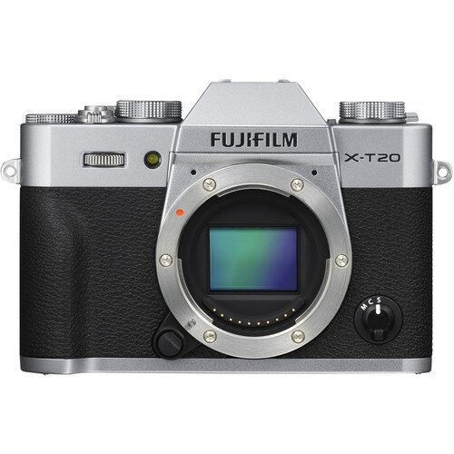 Fujifilm X-T20 X Series Digital Camera - Body Only - Silver