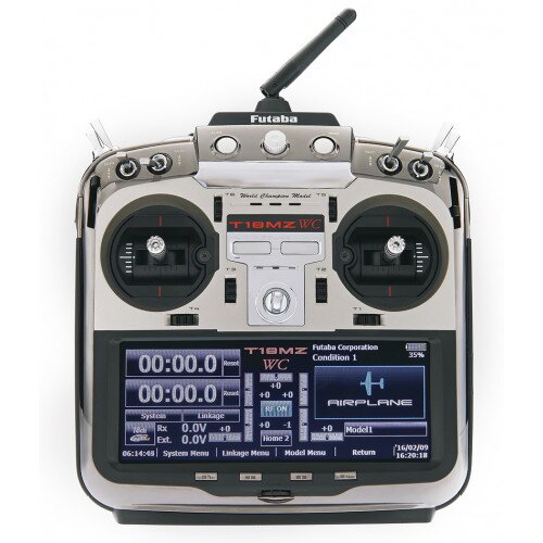 Futaba 18MZ WC 18-Channel 2.4GHz Computer Radio FASSTEST, FASST, T‑FHSS, S‑FHSS, FHSS System